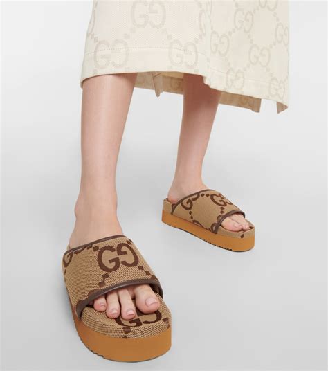 gucci claquette plateforme|Gucci Mules à plateforme pour femme.